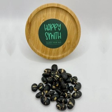 Black Beans glass jar gift set