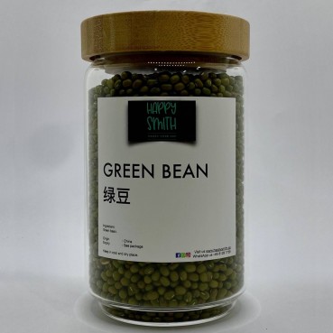 Green Beans glass jar gift set