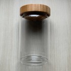 Glass Jar with Bamboo Lid 750ml