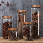 Glass Jar with Bamboo Lid 750ml